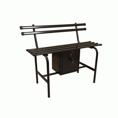 Klupa standard - sa naslonom i malom kasetom