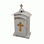 Polukružna - zatvorena - bela - mala