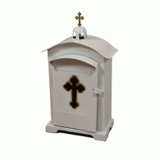 Polukružna - otvorena - bela - srednja