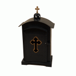 Polukružna - otvorena - mermer - srednja