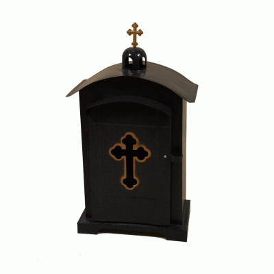 Polukružna - otvorena - mermer - srednja