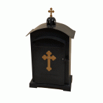 Polukružna - zatvorena - mermer - srednja