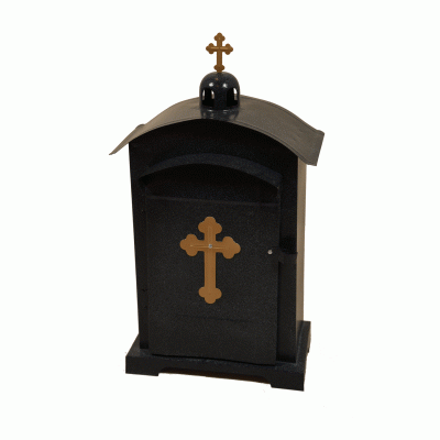 Polukružna - zatvorena - mermer - srednja