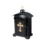 Polukružna - zatvorena - crna - mala